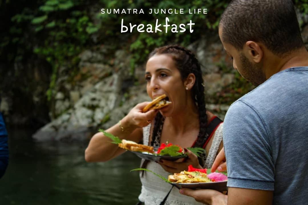 Jungle Life Guest House - Trekking & Transport Only Book With Us Bukit Lawang Εξωτερικό φωτογραφία